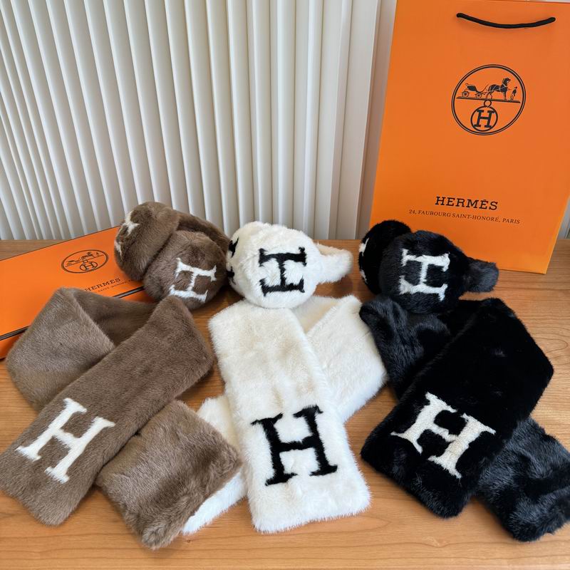 Hermes scarf hat dx03